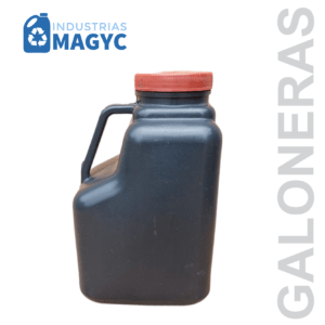 Galón Boca Ancha Negro de 3.5 Lt