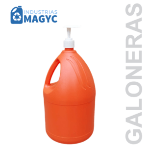 Galón Naranja Redondo de 3.75 Lt