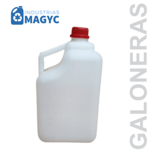 Galon Transparente Cuadrado de 3.75 Lt