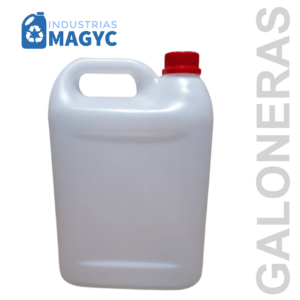 Galón Transparente Rectangular de 3.75 Lt